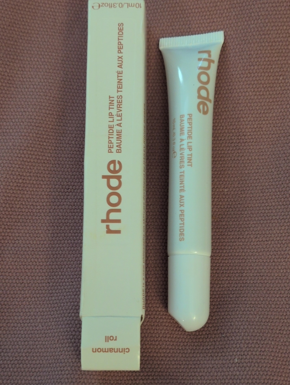 RHODE Peptide Lip Tint — Cinnamon Roll